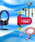 Best Combo Offer PTron Mamba Wired Headphone, Unison Earphone & 2 in 1 Micro USB Charging Data Cable