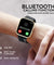 pTron Pulsefit P61 4.6 cm Full Touch Display Bluetooth Calling Fitness Smartwatch (Black/Gold)