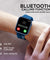 pTron Pulsefit P61 4.6 cm Full Touch Display Bluetooth Calling Fitness Smartwatch (Blue)