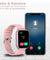 pTron Pulsefit Pro Bluetooth Calling Fitness Smartwatch (Pink)
