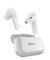 pTron Bassbuds Duo New Bluetooth 5.1 Wireless Headphones with Stereo Audio, Passive Noise Cancellation & Voice Assistant (White)