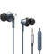 PTron Pride Evo Wired In-Ear Earphone With Mic (Grey)