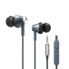 PTron Pride Evo Wired In-Ear Earphone With Mic (Grey)