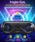 pTron Fusion 10W Bluetooth 5.0 Wireless Speaker, Stereo Sound Audio, 10Hrs Music Playback, Speaker with Mic, Portable Indoor Outdoor Speaker with Aux/TF Card/USB Ports - (Black)