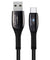 pTron Solero Plus 5.1A Superfast USB Type-C to USB-A 2.0 USB Charging Cable, 480Mbps Data Sync, Strong & Durable 1.2 m USB Cable for Type-C Devices - (Black)