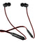 pTron Tangent Lite Magnetic In-Ear Wireless Bluetooth Headphones with Mic - (Black & Red)