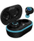 PTron Bassbuds Jets Bluetooth Truly Wireless In-Ear Headphone With Mic (Black and Blue)