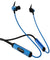 PTron Tangent Plus V2 Wireless Bluetooth In-Ear Headphone With Mic (Black/Blue)