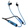 PTron Tangent Plus V2 Wireless Bluetooth In-Ear Headphone With Mic (Black and Blue)