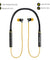 pTron Tangentbeat Magnetic In-Ear Wireless Bluetooth Headphones with Mic - (Black & Yellow)
