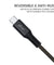 pTron Solero 3.1A USB Type-C to USB-A 2.0 USB Fast Charging Cable, 480Mbps Data Sync, Strong & Durable 1 m USB Cable for Type-C Devices - (Black)