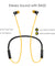 pTron Tangentbeat Magnetic In-Ear Wireless Bluetooth Headphones with Mic - (Black & Yellow)