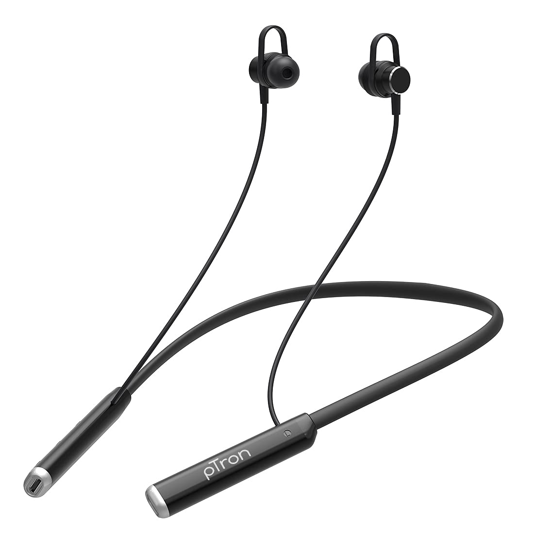 pTron Tangent Duo Bluetooth 5.2 Wireless in-Ear Earphones with Mic, 24 -  pTron India