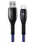 pTron Solero Plus 5.1A Superfast USB Type-C to USB-A 2.0 USB Charging Cable, 480Mbps Data Sync, Strong & Durable 1.2 m USB Cable for Type-C Devices - (Blue)