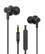 pTron Pride Lite HBE (High Bass Earphones) in-Ear Wired Headphones with in-line Mic, 10mm Powerful Driver for Stereo Audio, Noise Cancelling Headset with 1.2m Tangle-Free Cable & 3.5mm Aux - (Black)