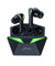 pTron Bassbuds Jade Gaming True Wireless Headphone with Deep Bass, Dual Mic, Passive Noise Cancellation (Black)