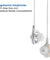 pTron Boom Ultima 4D Dual Driver in-Ear Wired Headphones with Mic - (White)