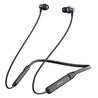 pTron Tangent Evo with 14Hrs Playback, Bluetooth 5.0 Wireless Headphones with Deep Bass, IPX4 Water Resistance, Ergonomic & Snug-fit, Voice Assistance, Magnetic Earbuds & Built-in HD Mic (Black)