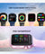 pTron Pulsefit P61 4.6 cm Full Touch Display Bluetooth Calling Fitness Smartwatch (Pink)