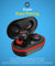 PTron Bassbuds Jets Bluetooth Truly Wireless In-Ear Headphone With Mic (Black and Red)