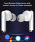 pTron Bassbuds Pixel True Wireless Bluetooth 5.1 Headphones,Deep Bass, Touch Control, Passive Noise Cancellation, Dual HD Mic (White)