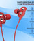 pTron Boom Ultima Dual Driver, in-Ear Gaming Wired Headphones with Mic, Volume Control, Passive Noise Cancelling Earphones with 3.5mm Audio Jack & 1.2M Tangle-Free Cable (Red)