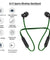 pTron Tangent Lite Magnetic In-Ear Wireless Bluetooth Headphones with Mic - (Black & Green)