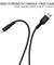 pTron Solero 3.1A USB Type-C to USB-A 2.0 USB Fast Charging Cable, 480Mbps Data Sync, Strong & Durable 1 m USB Cable for Type-C Devices - (Black)