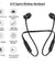 pTron Tangent Lite Magnetic In-Ear Wireless Bluetooth Headphones with Mic - (Black)