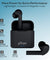 pTron Bassbuds Vista in-Ear True Wireless Bluetooth 5.1 Headphones with Free 5W Wireless Charger, Deep Bass, IPX4 Water/Sweat Resistant, Passive Noise Cancelling Earphone with Built-in HD Mic-(Black)