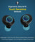 PTron Bassbuds Jets Bluetooth Truly Wireless In-Ear Headphone With Mic (Black and Blue)