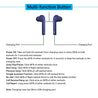 PTron Bassbuds Lite in-Ear True Wireless Bluetooth 5.0 Headphones with Hi-Fi Deep Bass with Built-in Mic - (Blue)