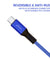 pTron Solero 3.1A USB Type-C to USB-A 2.0 USB Fast Charging Cable, 480Mbps Data Sync, Strong & Durable 1 m Long USB Cable for Type-C Devices - (Blue)