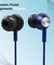 PTron Pride Evo Wired In-Ear Earphone With Mic (Blue)