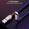 pTron Solero Plus 5.1A Superfast USB Type-C to USB-A 2.0 USB Charging Cable, 480Mbps Data Sync, Strong & Durable 1.2 Meter Long USB Cable for Type-C Devices - (Blue)