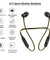 pTron Tangent Lite Magnetic In-Ear Wireless Bluetooth Headphones with Mic - (Black & Yellow)