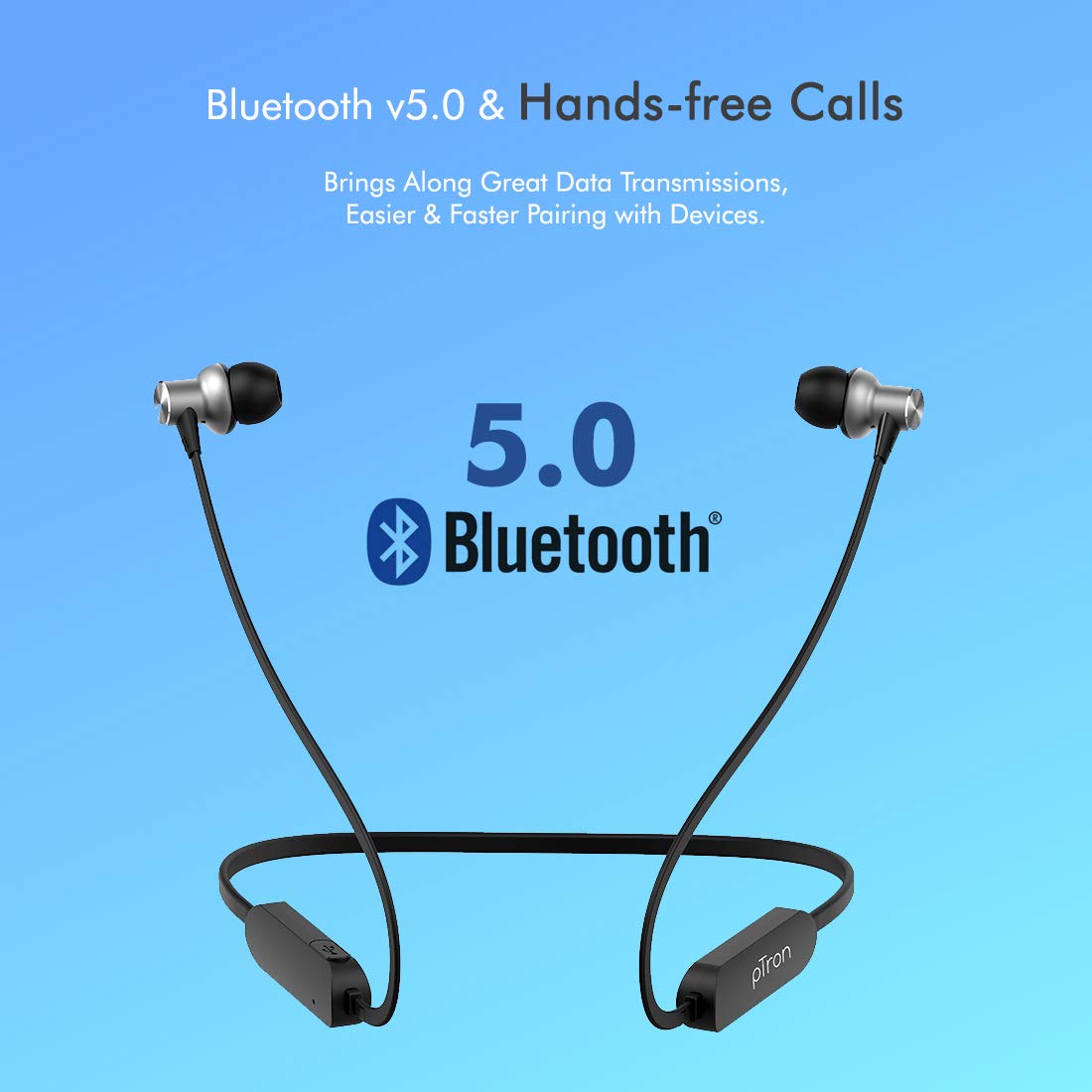 Ptron bassfest bluetooth earphones new arrivals