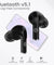 pTron Basspods P181 Truly Wireless Stereo Earbuds with 32Hrs Playtime (Black)