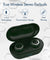 pTron Bassbuds True Wireless Bluetooth Headphones (TWS) with Mic - (Green)