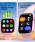pTron Pulsefit P61 4.6 cm Full Touch Display Bluetooth Calling Fitness Smartwatch (Pink)