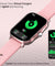 pTron Pulsefit F21+ Fitness Smartwatch (Pink)