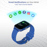 pTron Pulsefit F21+ Fitness Smartwatch  (Blue)