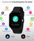 pTron Pulsefit F21+ Fitness Smartwatch (Black)