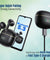 pTron Basspods P681 TWS Earbuds, 28H Playtime, ENC Calls, Deep Bass, BT5.3, TypeC,IPX4 Bluetooth Headset  (Black, In the Ear)