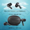 pTron Basspods P481, 60Hrs Playtime, Deep Bass, ENC Stereo Calls Bluetooth Headset  (Black, In the Ear)