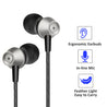 PTron HBE9 Headphone Stereo In Ear Earphone With 3.5mm Jack For All Smartphones (silver)