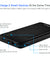 pTron Dynamo Pro 10000mAh 18W QC3.0 PD Power Bank, Made in India, Fast Charge, Type-C & Micro USB Input Ports, with 18W Type C Mini Cable for Smartphones & Other Smart Device - (Black)