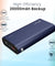 pTron Dynamo Zip 20000mAh Power Bank, 18W Fast Charge Type-C, Sturdy Design, Type-C & Micro USB Input Ports, Safe & Reliable, Li-Polymer Power Bank for Smartphones & Other Smart Device - (Blue)