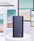 pTron Dynamo Zip 20000mAh Power Bank, 18W Fast Charge Type-C, Sturdy Design, Type-C & Micro USB Input Ports, Safe & Reliable, Li-Polymer Power Bank for Smartphones & Other Smart Device - (Blue)