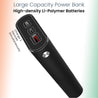 pTron Dynamo Zip 20000mAh Power Bank, 18W Fast Charge Type-C, Sturdy Design, Type-C & Micro USB Input Ports, Safe & Reliable, Li-Polymer Power Bank for Smartphones & Other Smart Device - (Black)